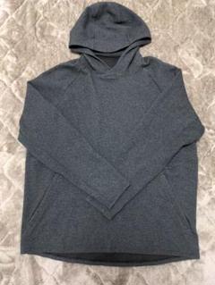 ルルレモン フード付きパーカー グレー lululemon - ルルレモン グレーフード付パーカーの通販 by SKY
