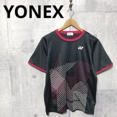 YONEX ヨネックス メンズ バドミントンシャツ M メンズTシャツ ブラック