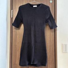 【美品】EVRIS エヴリス バックオープンタイトミニワンピース