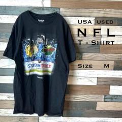 【海外古着】【Reebok】【個性的】NFL Tシャツ M スタジアムシリーズ