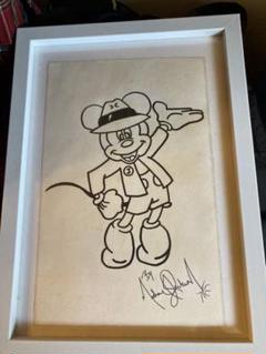 ✟ パリディズニーミッキーマウス リミテッドエディション版画