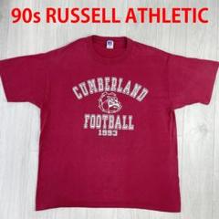 90s　USA製　ラッセル　Tシャツ　フットボール　シングルステッチ　XL