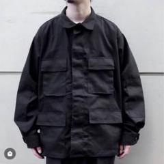 美品 アメリカ軍 実物 BDU BLACK357 サイズS-R MILITARY 実物 新品 デッドストック 米軍 BDU ブラック リップス