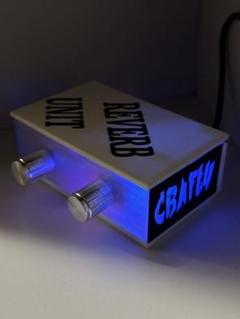 リバーブユニット　グリーン　Bluetooth エフェクター　CRAFTY リバーブユニットグリーンAUX USB バイブラエフェクターCRAFTY