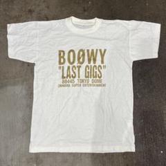 ★早い者勝ちSALE！★超レア LAST GIGS  BOΦWY Tシャツ 返品送料無料】 LAST ☆早い者勝ちSALE！☆超レア GIGS Tシャツ