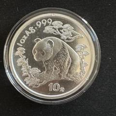 1990 年パンダ銀貨NGC69 1998 年パンダ銀貨NGC68 - メルカリ