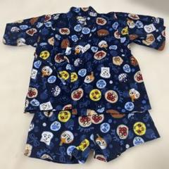 アンパンマン 甚平 90サイズ ネイビー