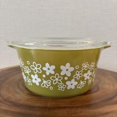 オールドパイレックス　ボウルセット　クレイジーデイジーused Pyrex - オールドパイレックス デイジーシンデレラボウルS＆