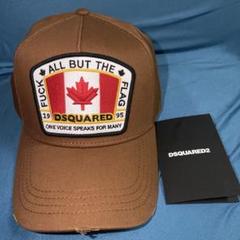 DSQUARED2 ブラウン Canadian Flag ベースボールキャップ m30047557625_1.jpg?1747573807