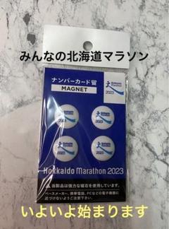 【夏の風物詩…みんなの北海道マラソン】希少　激レア　2023 ビブス留め