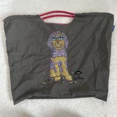 人気カラーの モルガ 美品】ボールアンドチェーン 犬のジュノ グレー Lサイズ バッグ