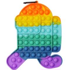 プッシュポップ バブル スクイーズ 玩具 ストレス解消 大きい 知育 プレゼント