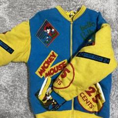WKNDRS Disney ディズニーコラボ リバーシブル ボンバージャケット Butter Goods】xDISNEY ミッキー ロゴ ボンバージャケット