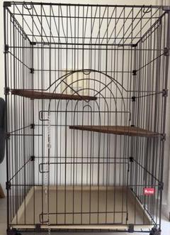 中古キャットゲージ BTM 新色追加【2サイズ選択可】猫 ケージ キャットケージ 2段 猫