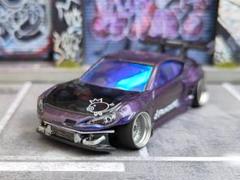 ホットウィールカスタム スバル BRZ パンデム 深リム 虹色ラメ