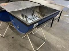 ドラム缶　希少100L オリジナル　バーベキューコンロ ドラム缶 希少100L オリジナル バーベキューコンロ - メルカリ