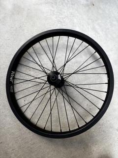 RANT フロントホイール　軽量　BMX ストリート　20インチBMX用　パーツ BMX ホイール 20インチ フロント KHEBIKES FRONT WHEEL BLACK