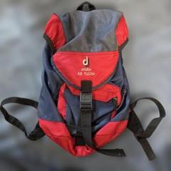 deuter KID FLEXEN キッズリュック　山登り　ハイキング　赤青