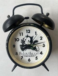 Felix The Cat  置き時計 フィリックス・ザ・キャット 目覚まし時計 ブラック - メルカリ