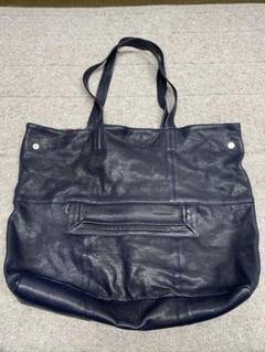 SEE BY CHLOE リバーシブル　レザートートバッグ　ネイビー