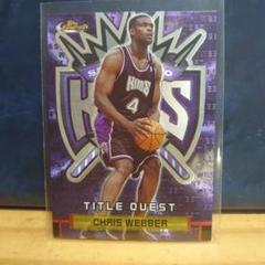 Topps Finest Title Quest Chris Webberのサムネイル