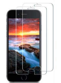 iPhone8 / iPhone7 用 ガラスフイルム 2枚セット キズ防止