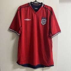 2717M アンブロ 2004 イングランド　リバーシブルシャツ　サッカーウェア イングランド代表 2002-2004 リバーシブル ユニフォーム
