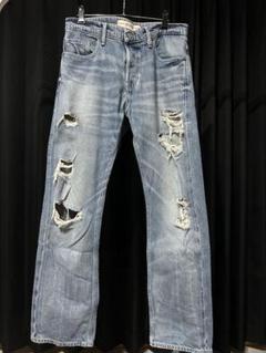 90s GUESS イタリア製 パイソン デニム ヴィンテージ ストレート 蛇 90s GUESS イタリア製 パイソン デニム ヴィンテージ ストレート 蛇