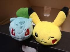 【値下げ】ポケモン ぬいぐるみ 寝そべり ピカチュウ フシギダネ