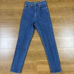 フィルザビル　ハイウエストデニムパンツ　ストレッチ　ボタンフライ　手洗い可　27 フィルザビル ハイウエストデニムパンツ ストレッチ ボタン
