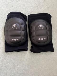 uhlsport サッカー膝パッド Mサイズ ブラック