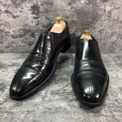 リーガル【25】ビジネスシューズ エラスティック ストレートチップ REGAL 【正規品】 リーガル 25AR BE ブラック ストレートチップ