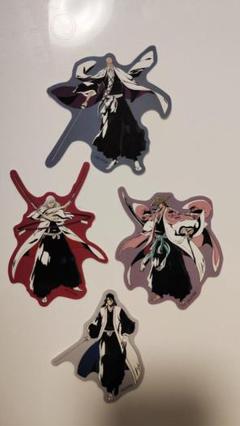 BLEACH WORLD ダイカットステッカー 浮竹·京楽·朽木白哉·山本