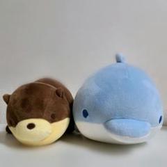 大洗水族館 1000円くじ イルカ カワウソ 3等 ぬいぐるみ 2種セット