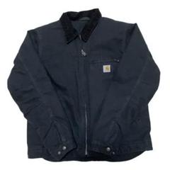 【美品】Y2K EURO Carhartt デトロイトジャケット ブラックBLK カーハート デトロイトジャケット ブラック