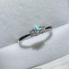Pt900 ピンクダイヤモンド プラチナ リング 天然ダイヤモンド