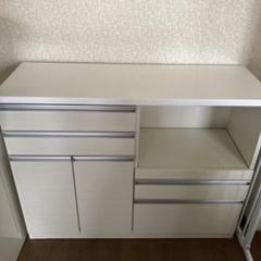 食器棚　キッチンボード　レンジボード　幅120cm