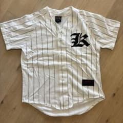 激レアサイン入りケムリKEMURIストライプボタンアップシャツTシャツ 激レアサイン入りケムリKEMURIストライプボタンアップシャツT