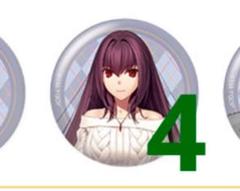 fgo 缶バッジ　イド　叔母　スカサハ　4点