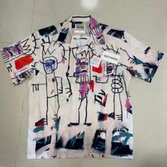アメカジ シャツ シンプル グリーン系 フェイク スエード USA古着 90s アメカジ シャツ シンプル グリーン系 フェイク スエード USA古着 90s