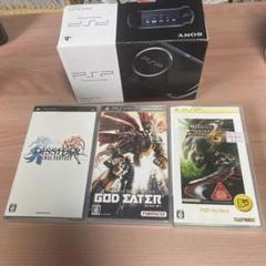psp本体　3000 ピアノブラック　ソフト付き