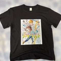 アニメメダリストプリントTシャツ黒S