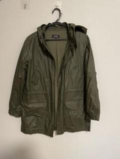 クリーニング済　A.P.C. オリーブ スエード モッズコート Mサイズ A.P.C モッズコート - メルカリ
