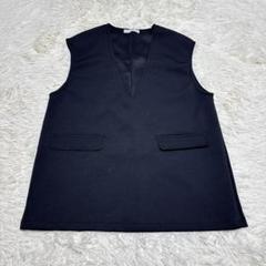 美品✨自由区× ファリエロサルティ 46 大きいサイズ ロング ジレ