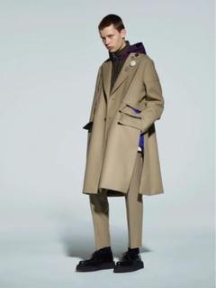 sacai - 24AW Sacai Wool Melton Jacket コート サイズ3の通販