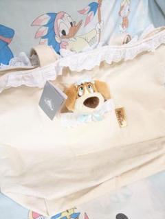 ピーターパン トートバッグ ぬいぐるみ ナナ ディズニーストア