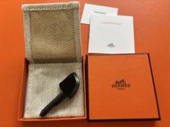 【レア】HERMES ブラック ホースモチーフブローチのサムネイル