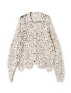 【完売品】Jieda FLOWER HAND KNITTING CARDIGAN