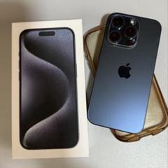 Apple iPhone 15Pro 256GB ブルーチタニウム SIMフリー