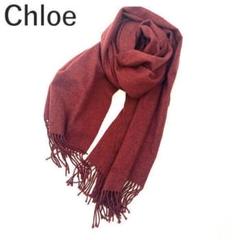 Chloe クロエ♡大判ストール UV加工 手洗い可能 ブラウン系 Chloe クロエ♡大判ストール UV加工 手洗い可能 ブラウン系